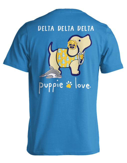 TRI DELTA PUP (PRINTED TO ORDER) - Puppie Love