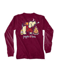 CAMPING PUP, YOUTH LS - Puppie Love