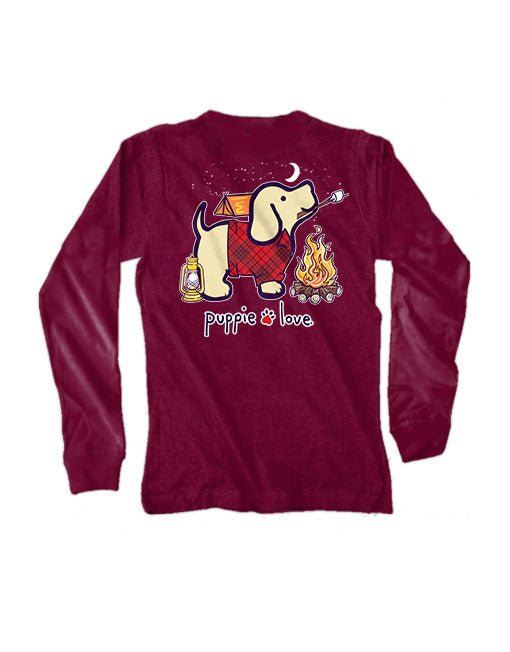 CAMPING PUP, YOUTH LS - Puppie Love