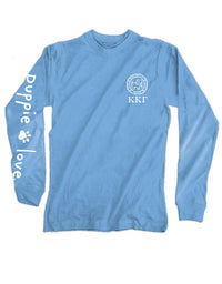 KAPPA KAPPA GAMMA PUP, ADULT LS (PRINTED TO ORDER) - Puppie Love