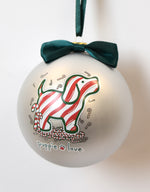 CANDY CANE PUP ORNAMENT - Puppie Love