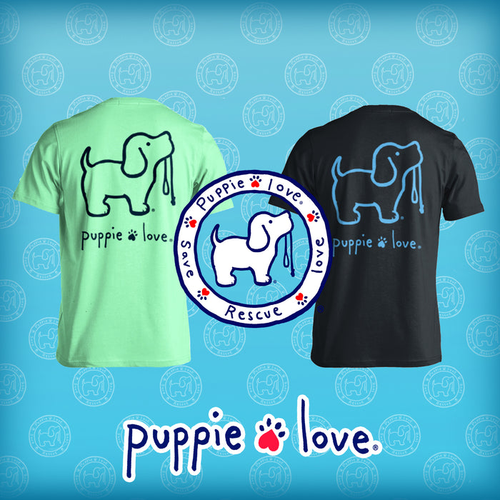 MYSTERY OUTLINE TEE - Puppie Love