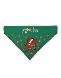 GINGERBREAD PUP DOG BANDANA - Puppie Love