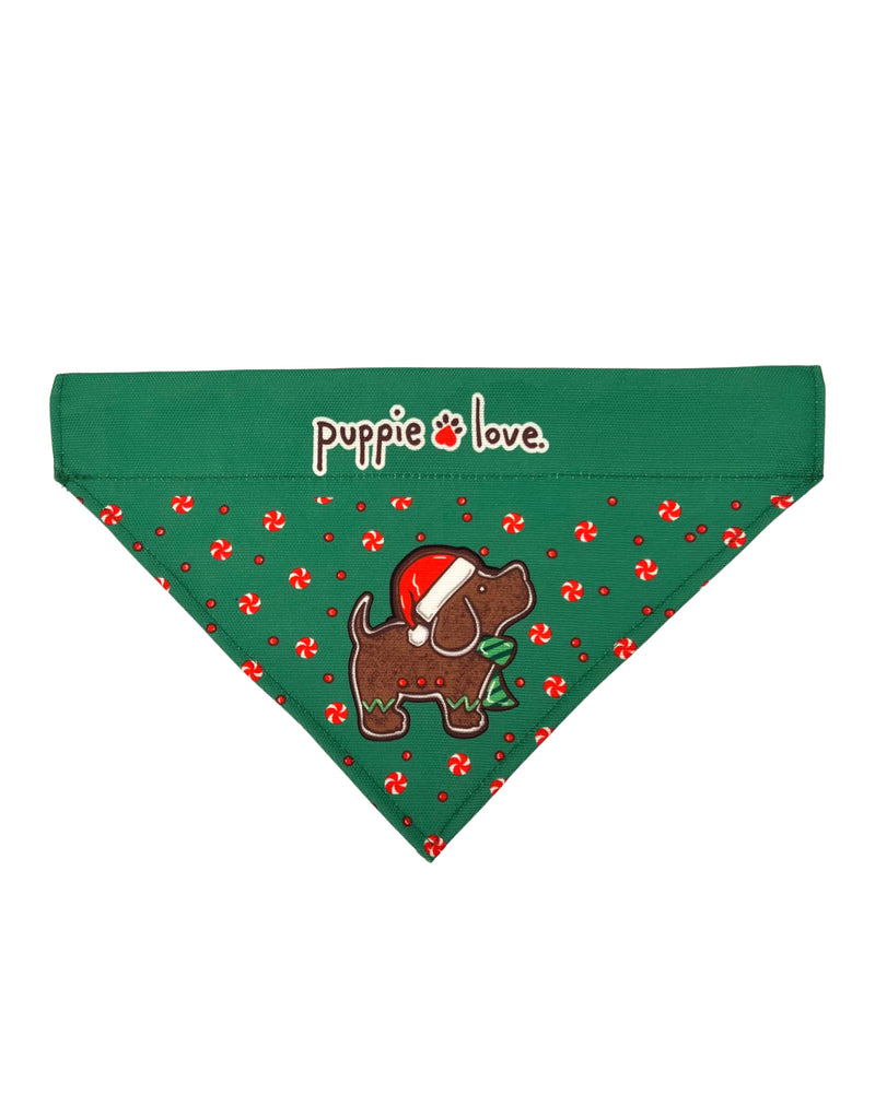 GINGERBREAD PUP DOG BANDANA - Puppie Love