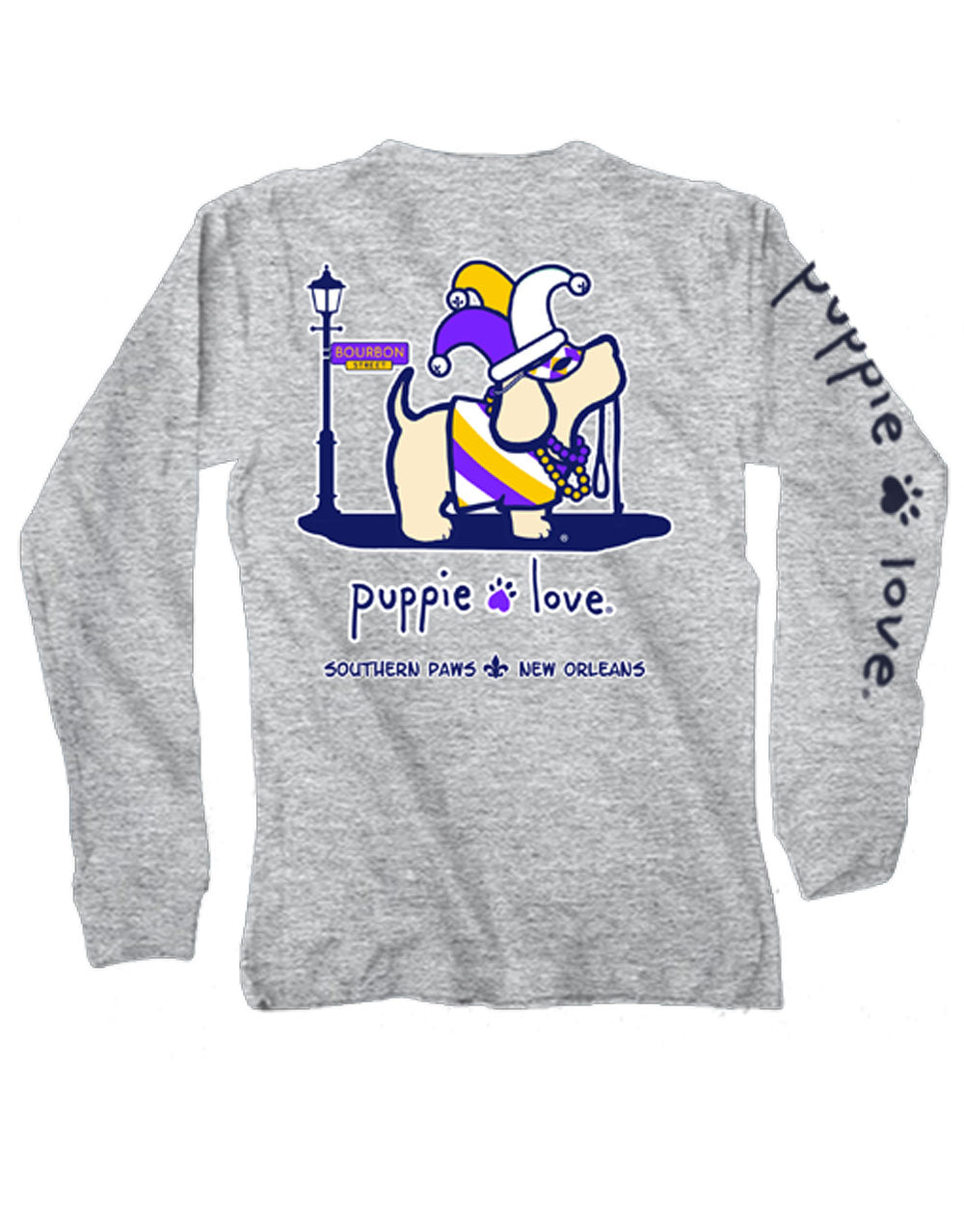 BOURBON STREET JESTER PUP, ADULT LS - Puppie Love