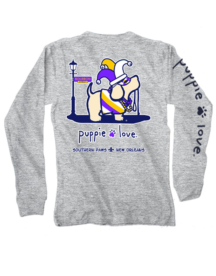 BOURBON STREET JESTER PUP, ADULT LS - Puppie Love
