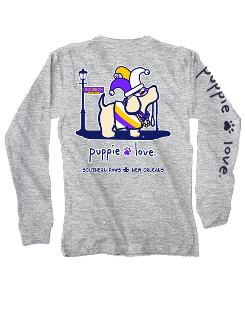 BOURBON STREET JESTER PUP, ADULT LS - Puppie Love