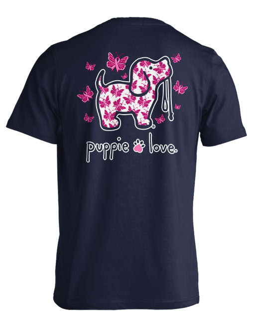 BUTTERFLY RIBBONS PUP (PRINTED TO ORDER) - Puppie Love
