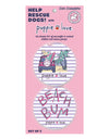 BEACH BUM PUP CAR COASTER - Puppie Love