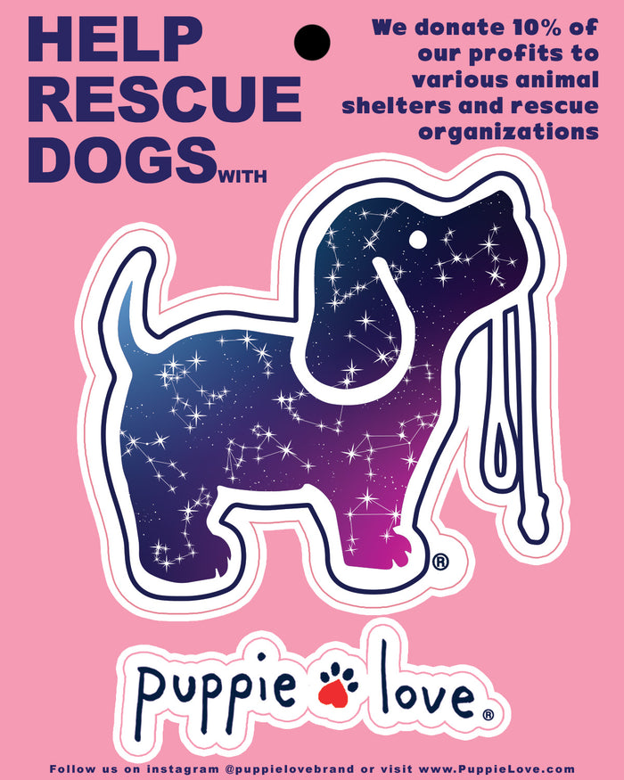 CONSTELLATION PUP DECAL - Puppie Love