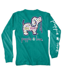 DOG MOM PATTERN PUP, ADULT LS - Puppie Love