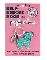 STARRY PUP KEY RING - Puppie Love