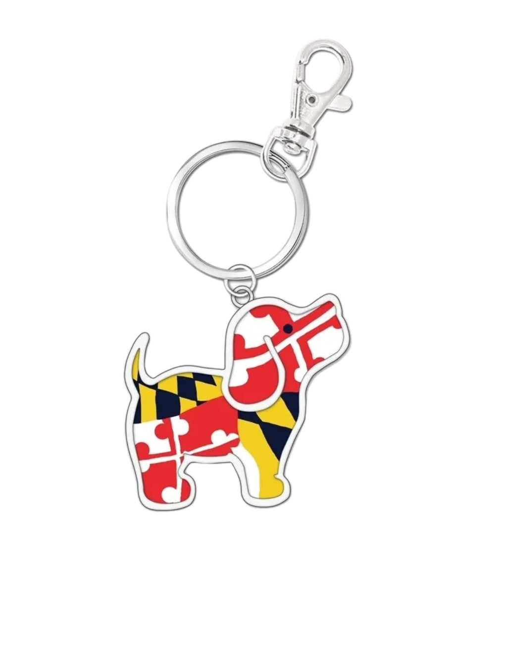 MARYLAND PUP KEY RING - Puppie Love