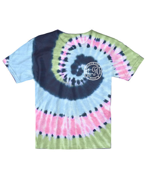 MIDNIGHT PASTEL TIE DYE PUP, YOUTH SS - Puppie Love