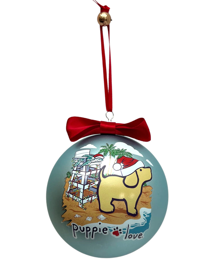 LIFEGUARD CHRISTMAS ORNAMENT - Puppie Love