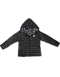 BLACK PUFFER JACKET - Puppie Love