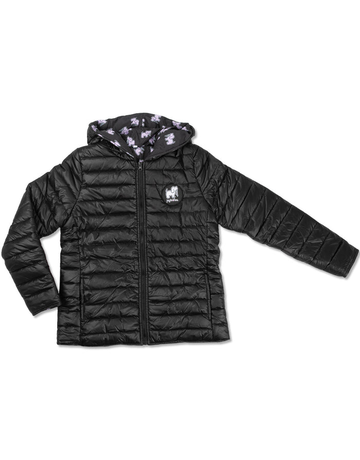 BLACK PUFFER JACKET - Puppie Love