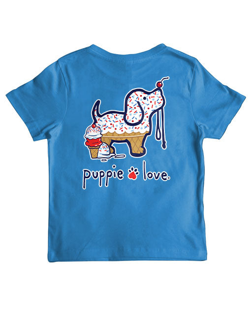 USA ICE CREAM PUP, YOUTH SS - Puppie Love