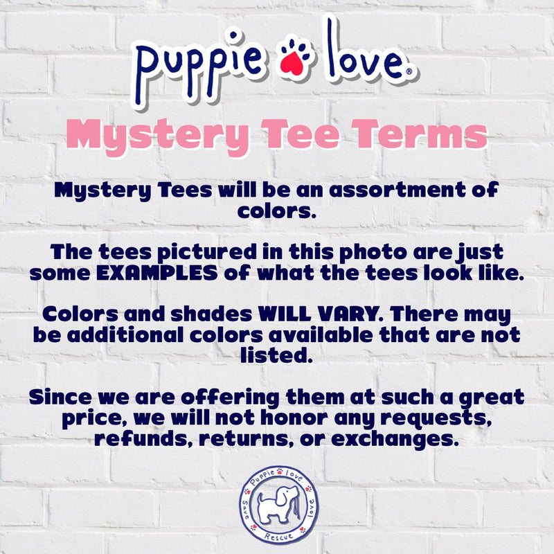 MYSTERY OUTLINE TEE - Puppie Love