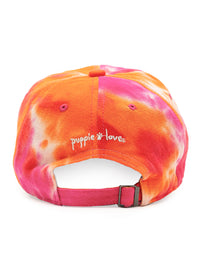 SUNSET TIE DYE BASEBALL HAT - Puppie Love