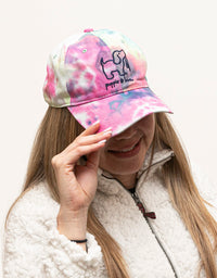 RAINBOW TIE DYE BASEBALL HAT - Puppie Love