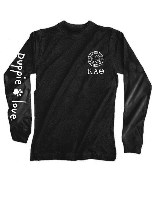 KAPPA ALPHA THETA PUP, ADULT LS (PRINTED TO ORDER) - Puppie Love