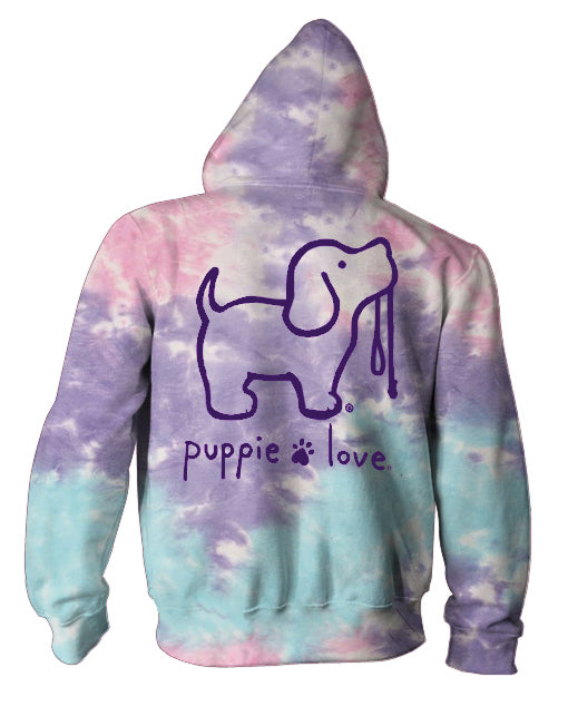 パーカー・フーディ Pleddy Culture Washing Warm Sweat Hood T (3color) COTTON CANDY TIE DYE PUP, ADULT HOODIE – Puppie Love
