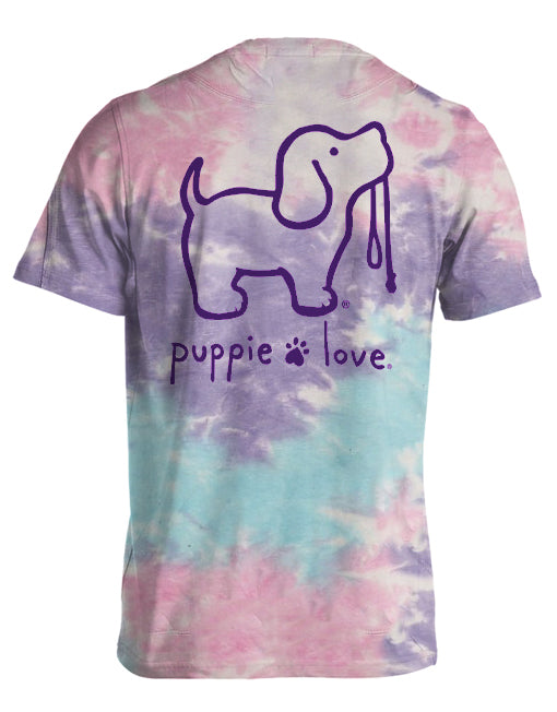COTTON CANDY TIE DYE PUP - Puppie Love