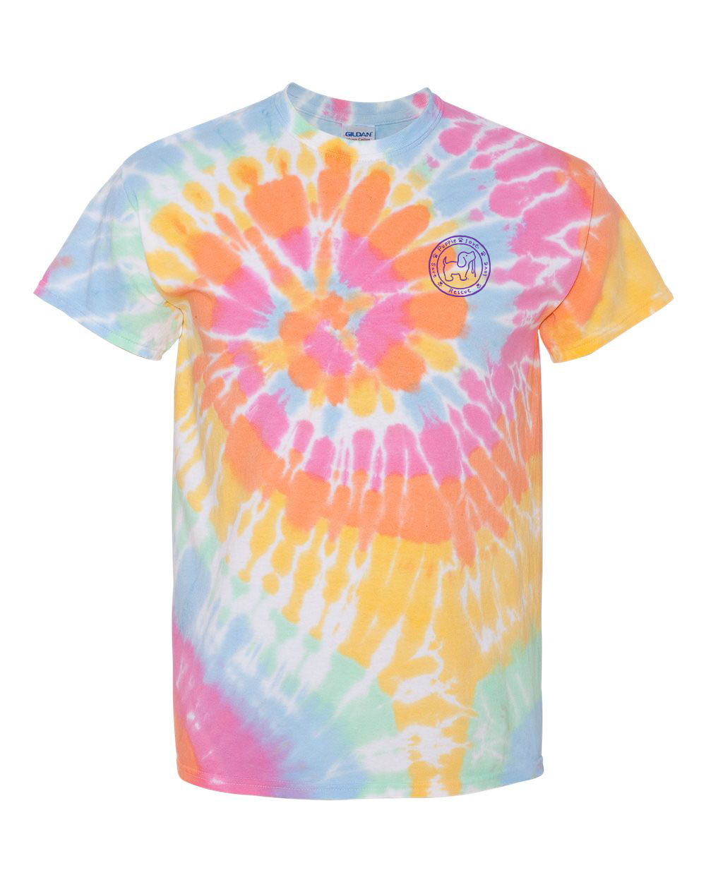 choose love tie dye t shirt