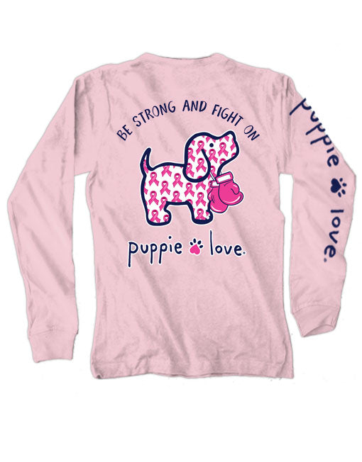 FIGHT ON PUP, ADULT LS (PRINTED TO ORDER) - Puppie Love
