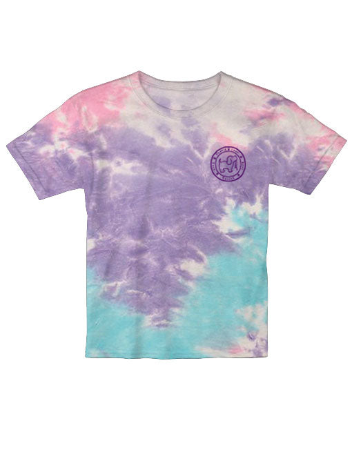 COTTON CANDY TIE DYE PUP, YOUTH SS - Puppie Love