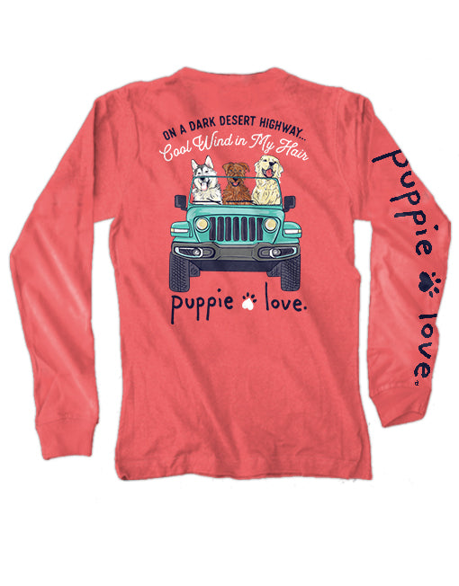 WIND IN MY HAIR, ADULT LS - Puppie Love