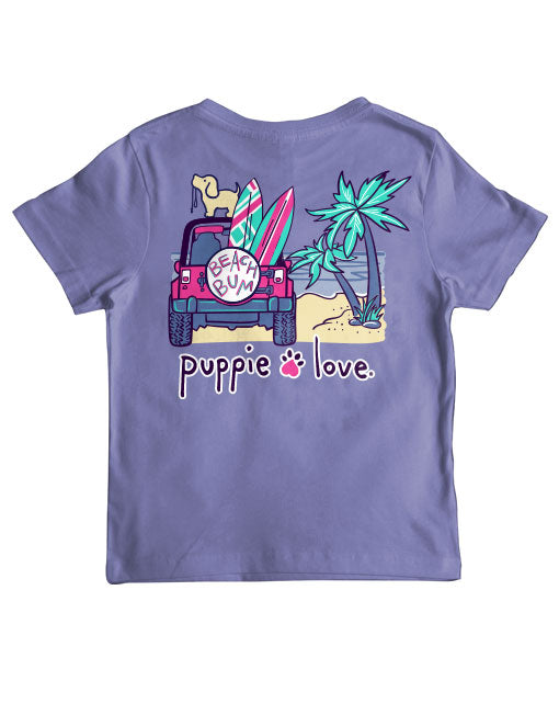 BEACH BUM PUP, YOUTH SS - Puppie Love