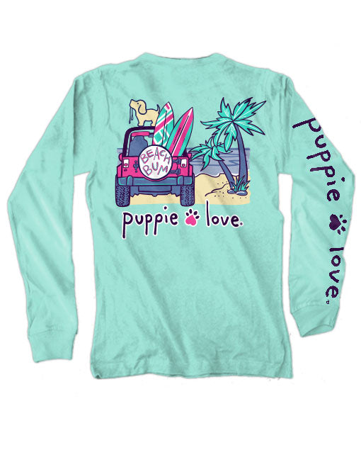 BEACH BUM PUP, ADULT LS - Puppie Love