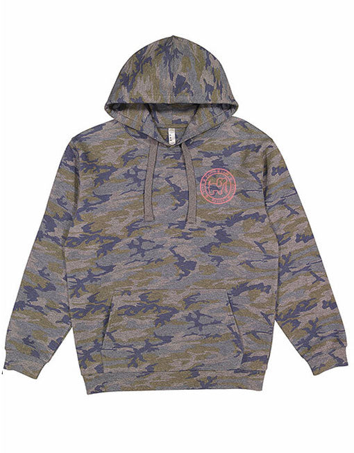 CAMO LOGO PUP, ADULT HOODIE - Puppie Love