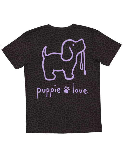 BLACK LEOPARD LOGO PUP - Puppie Love